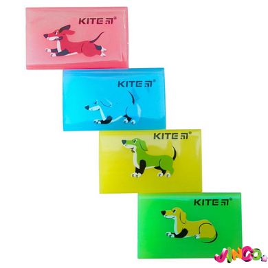K22-026 Гумка кольорова Kite Dogs, асорті