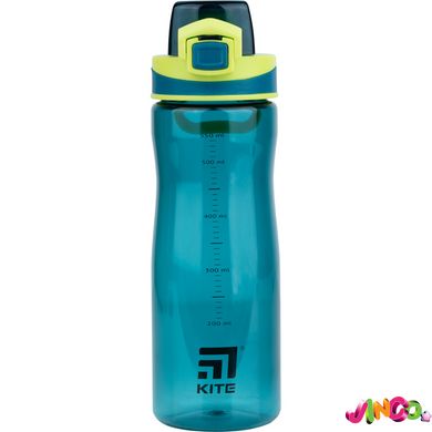 Пляшечка для води Kite K21-395-06, 650 мл, зелена, Зелений