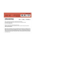 Папір для малювання, А4 + 25 аркушів, , 150 г м2, термозбіжна плівка, (PD-A4-057)